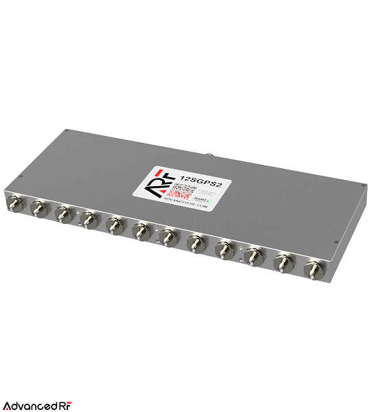 12WAY GPS SPLITTER, DC BLOCK/LOAD, OUTDOOR, SMA, W12SGPS2